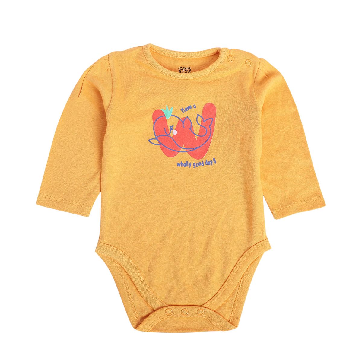 Girls Multicolor Pack Of 3 Body Suit