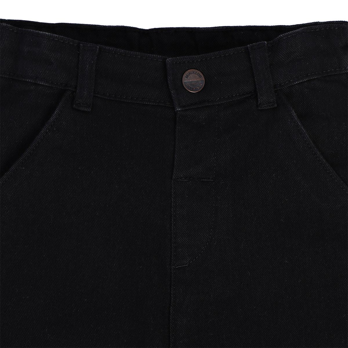Boys Black Pack Of 1 Denim Pant