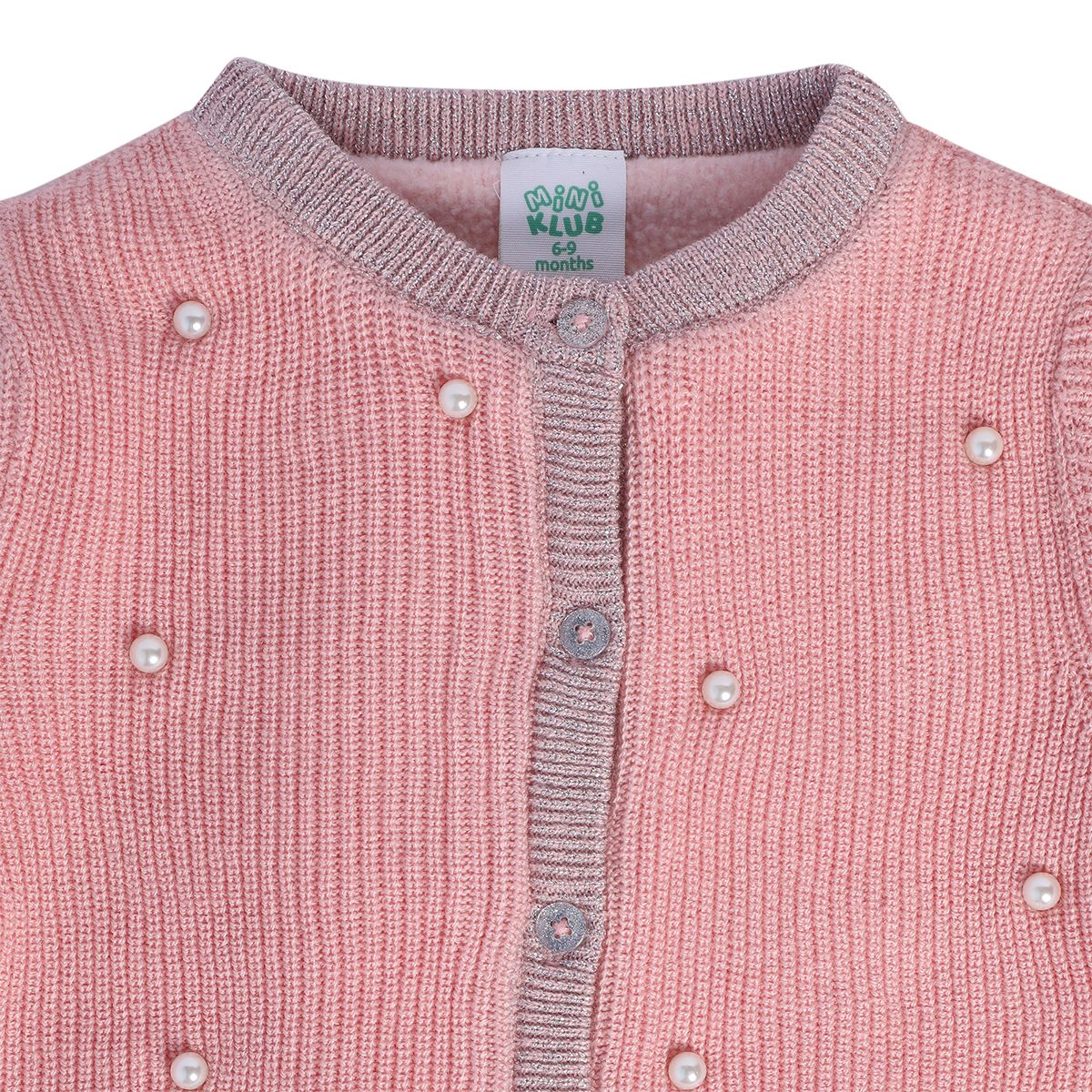 Girls Pink Pack Of 1 Sweater