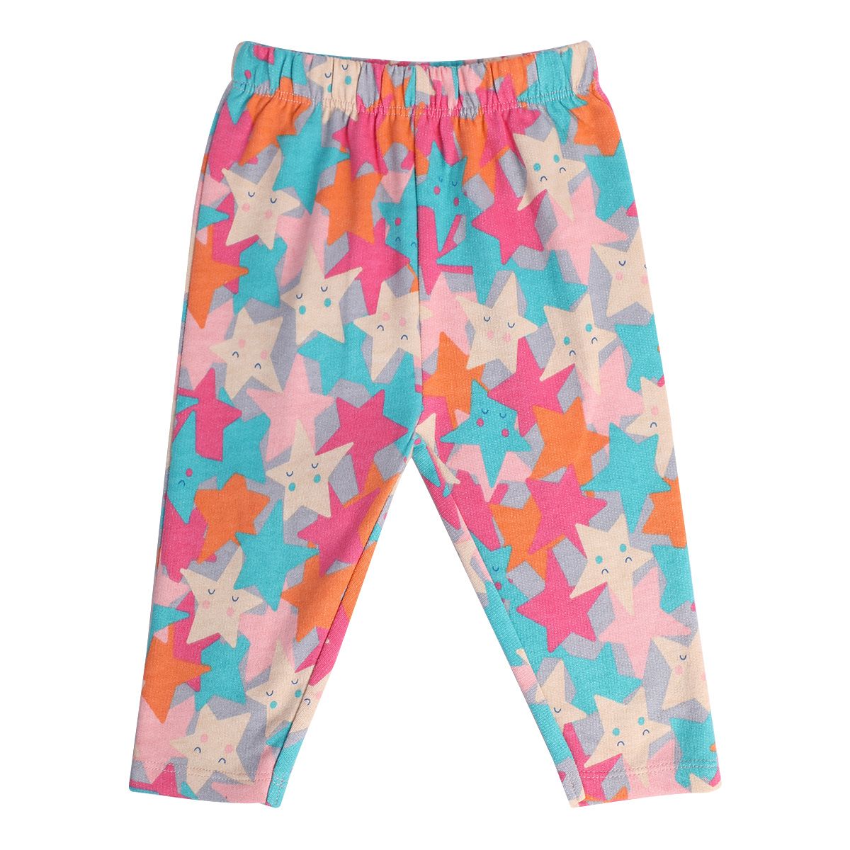 Girls Multicolor Pack Of 3 Knit Bottom