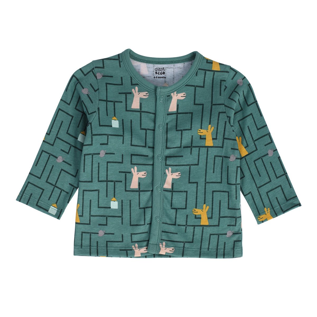 Boys White Front Open Vest