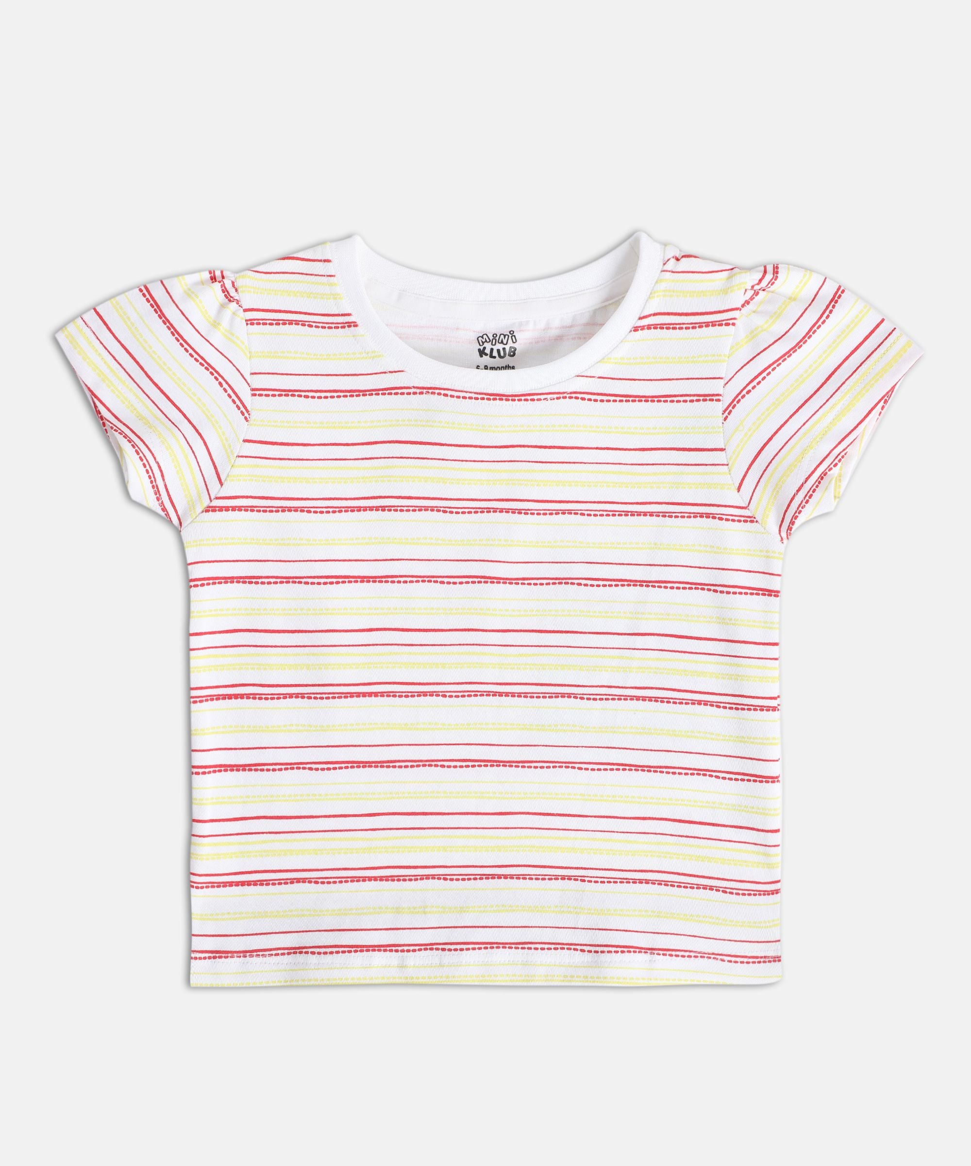 Girls Multicolor Pack Of 2 Pinny Set