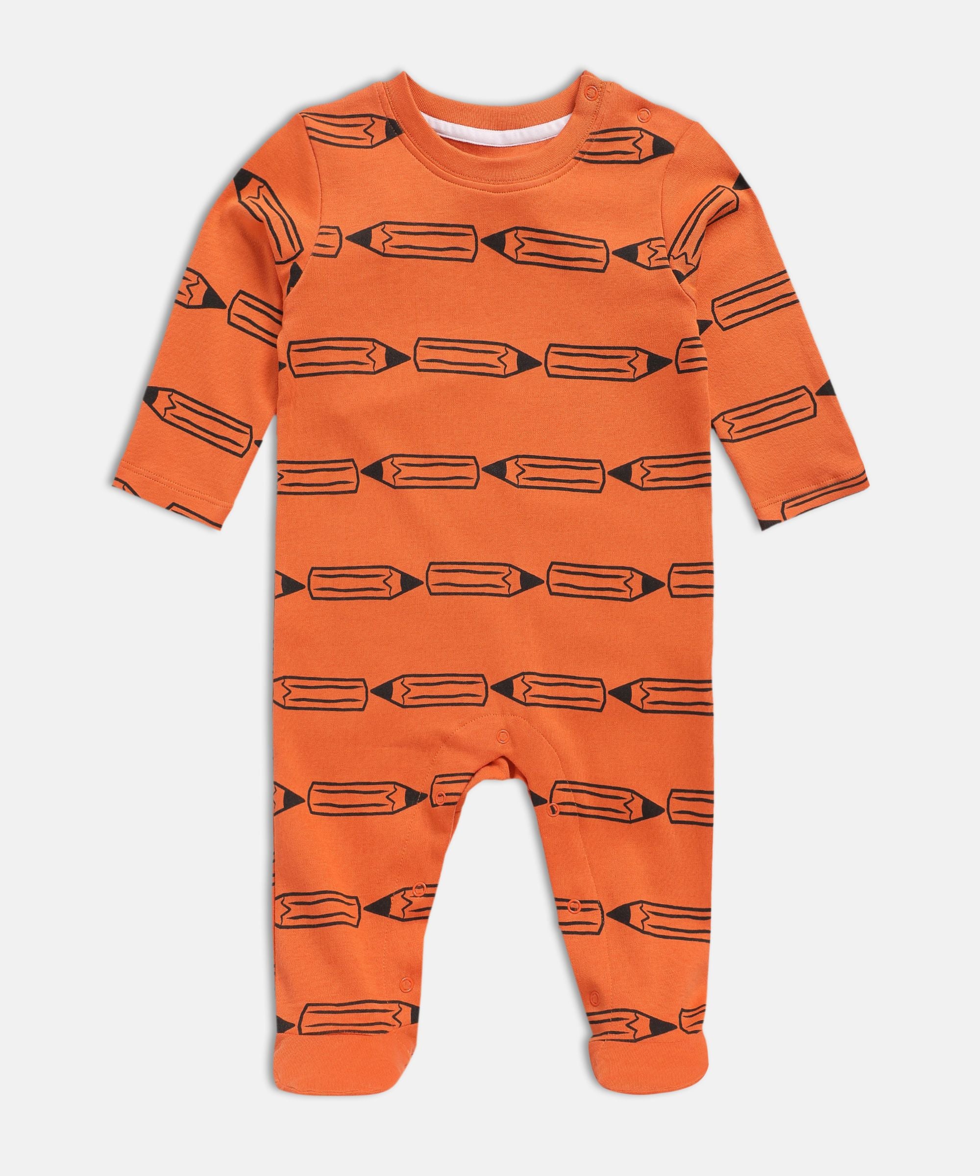 Boys Multicolor Pack Of 2 Sleep Suit