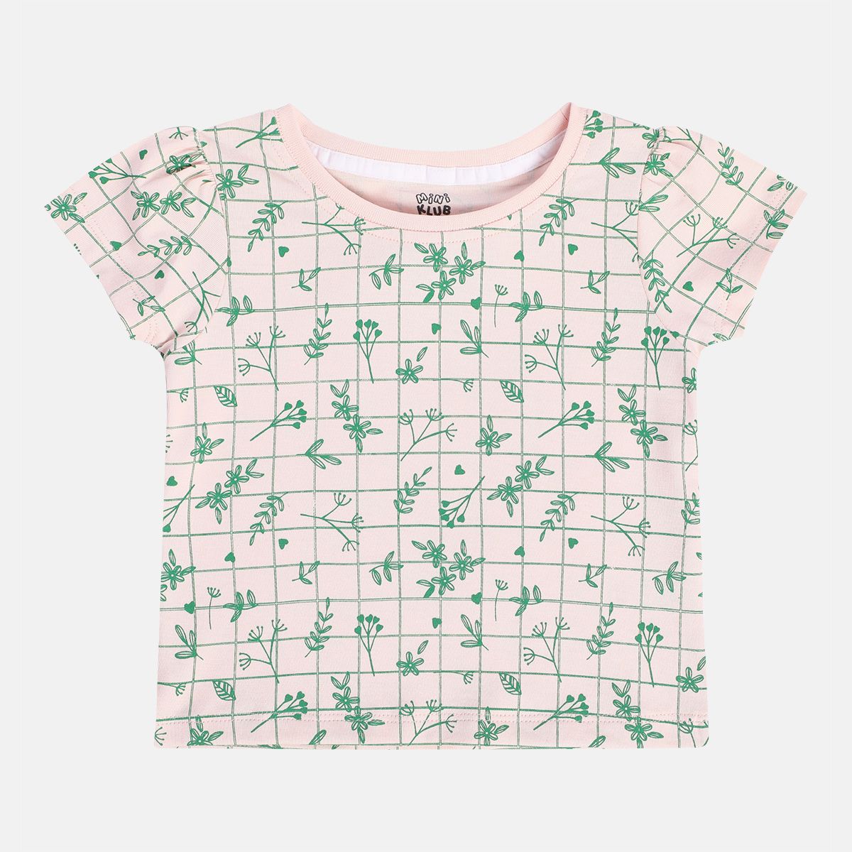 Girls Green Pack Of 2 Top And Bottom