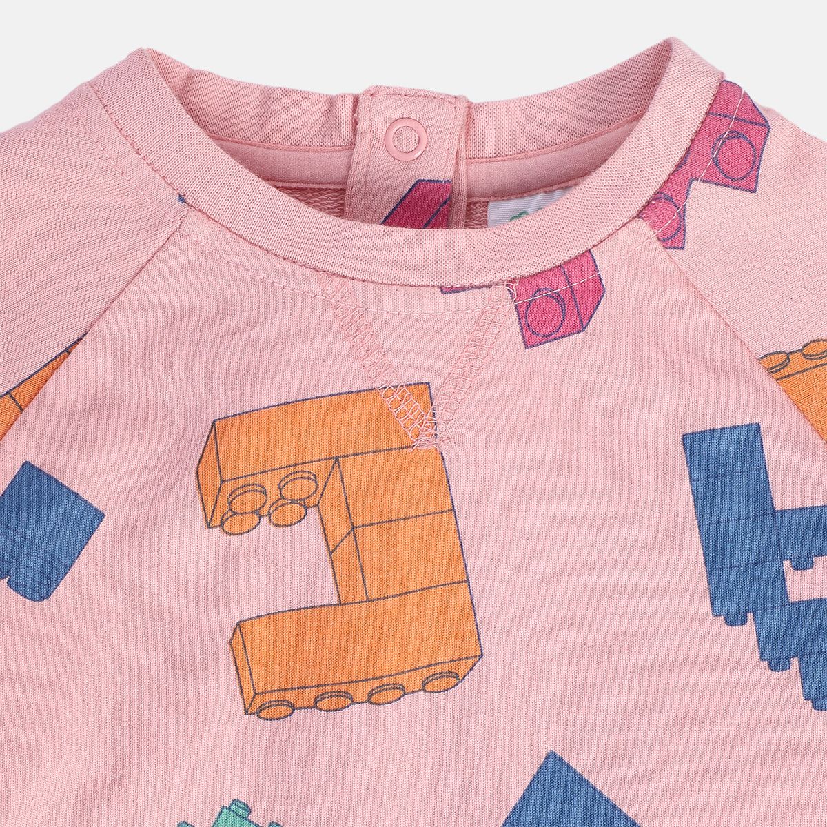 Girls Pink Pack Of 1 Sweat Shirt