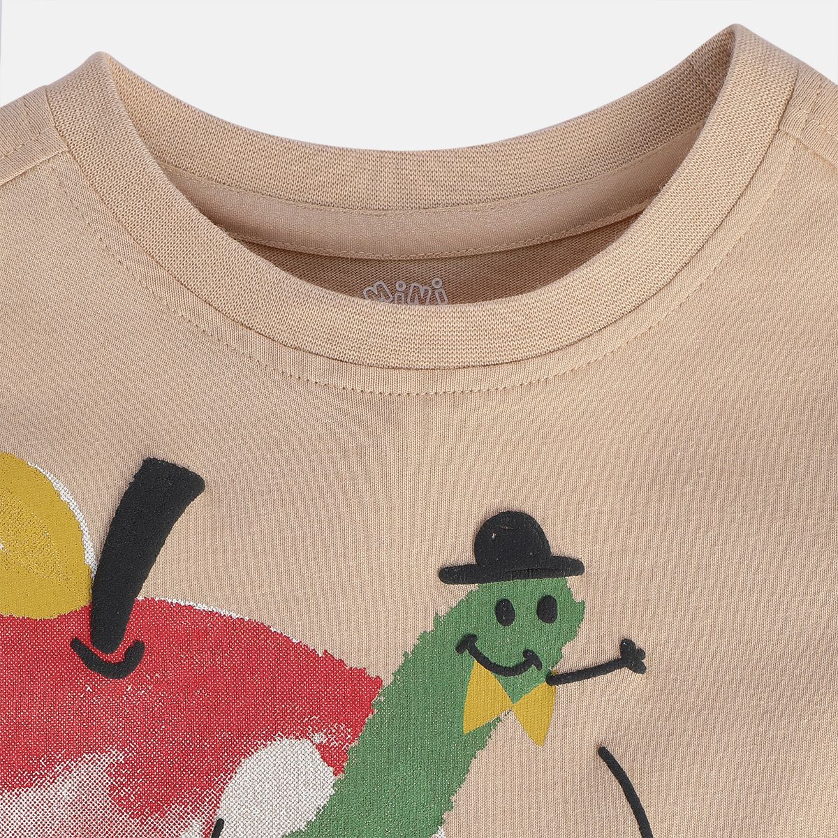 Boys Ivory Pack Of 1 T-Shirt