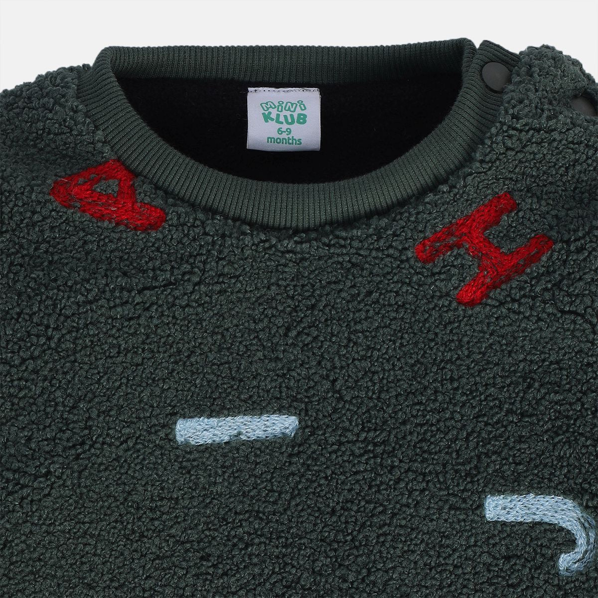 Boys Green Pack Of 1 Sweat Shirt