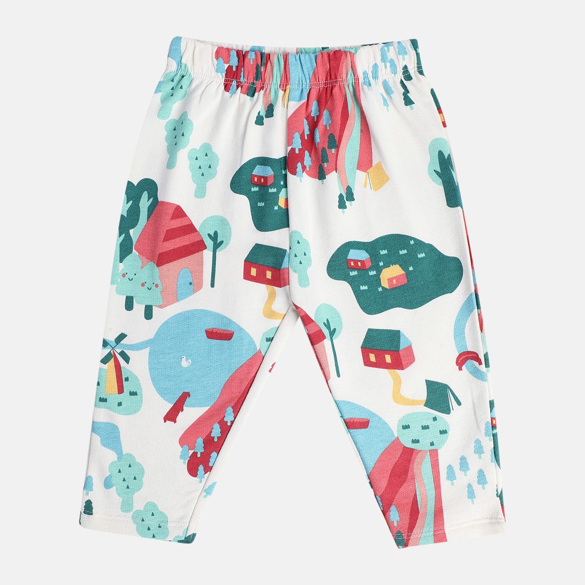 Girls Multicolor Pack Of 3 Knit Bottom