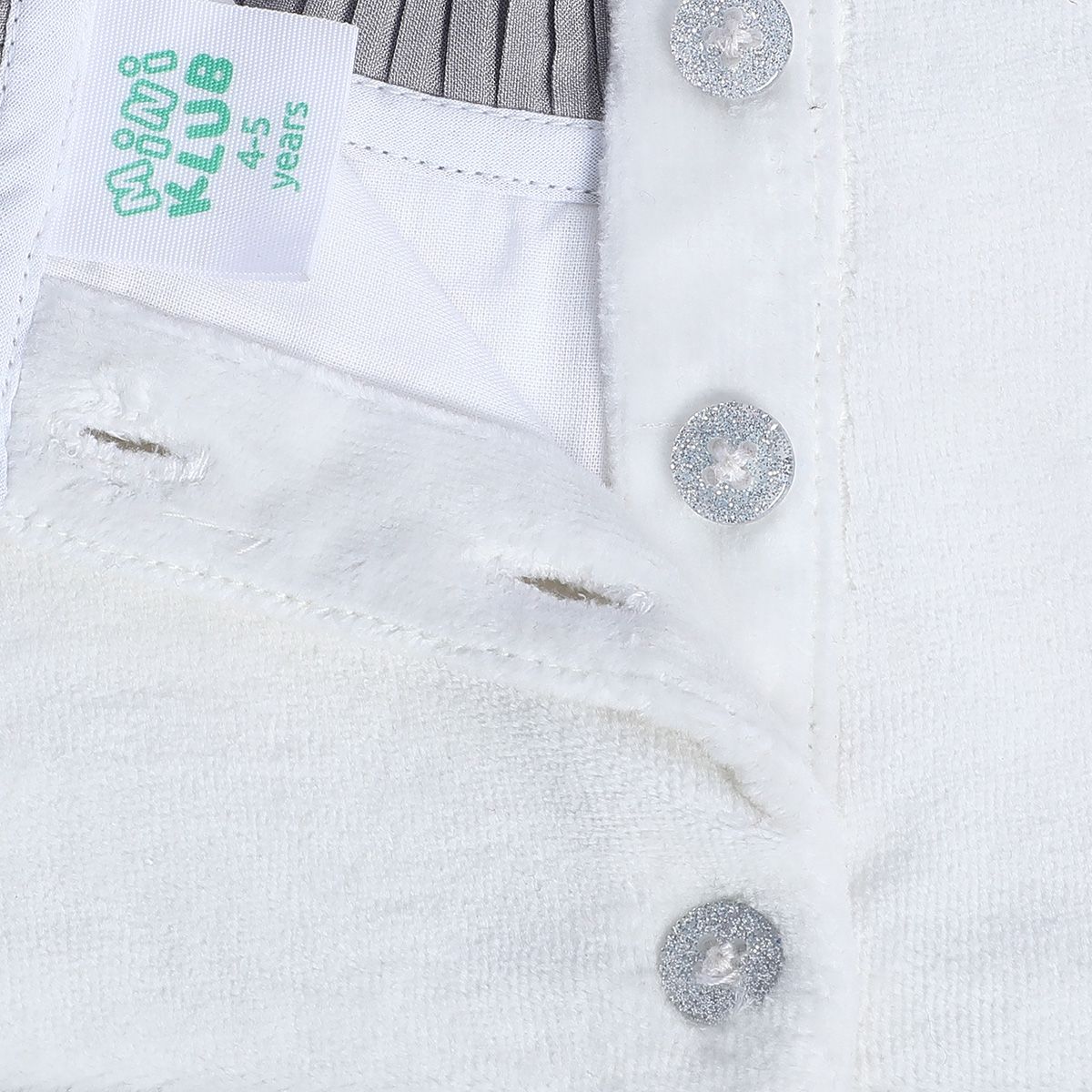 Girls Silver Pack Of 1 Dress