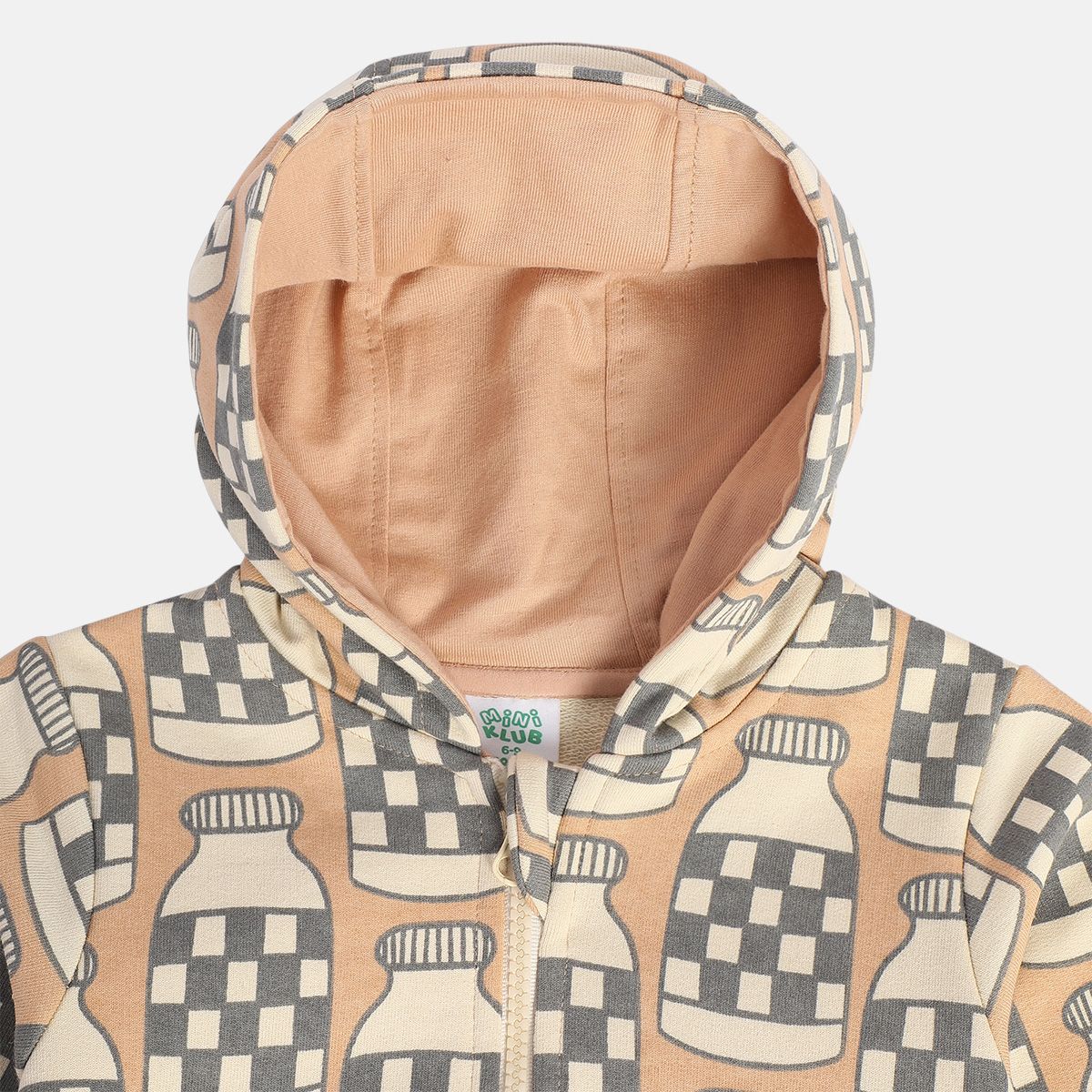 Boys Beige Pack Of 1 Jacket