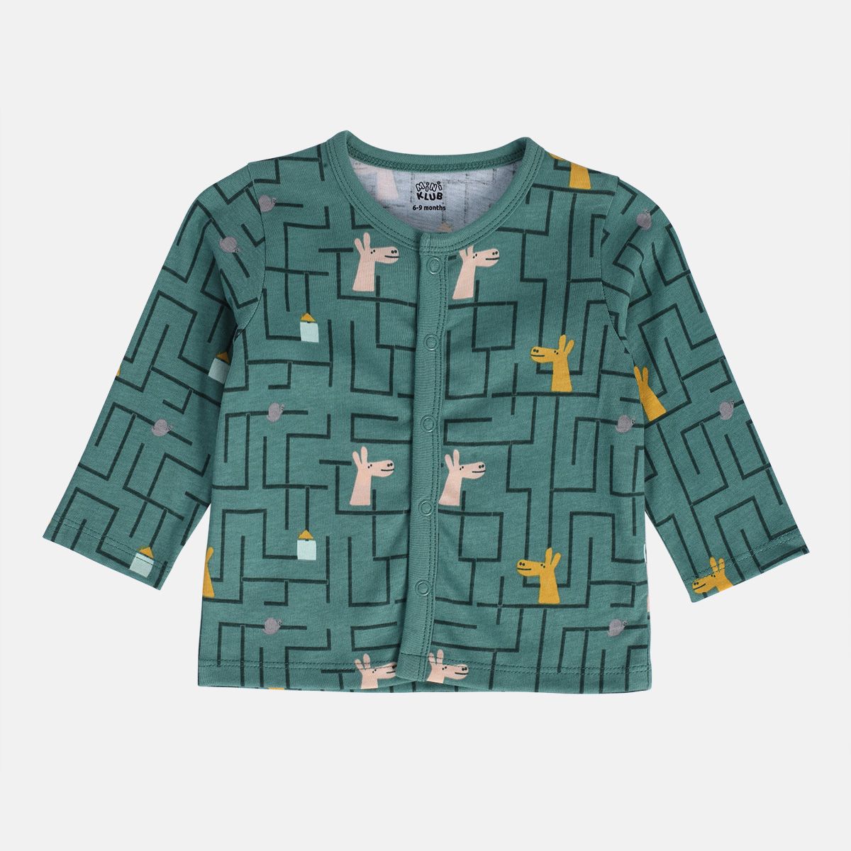 Boys White Front Open Vest