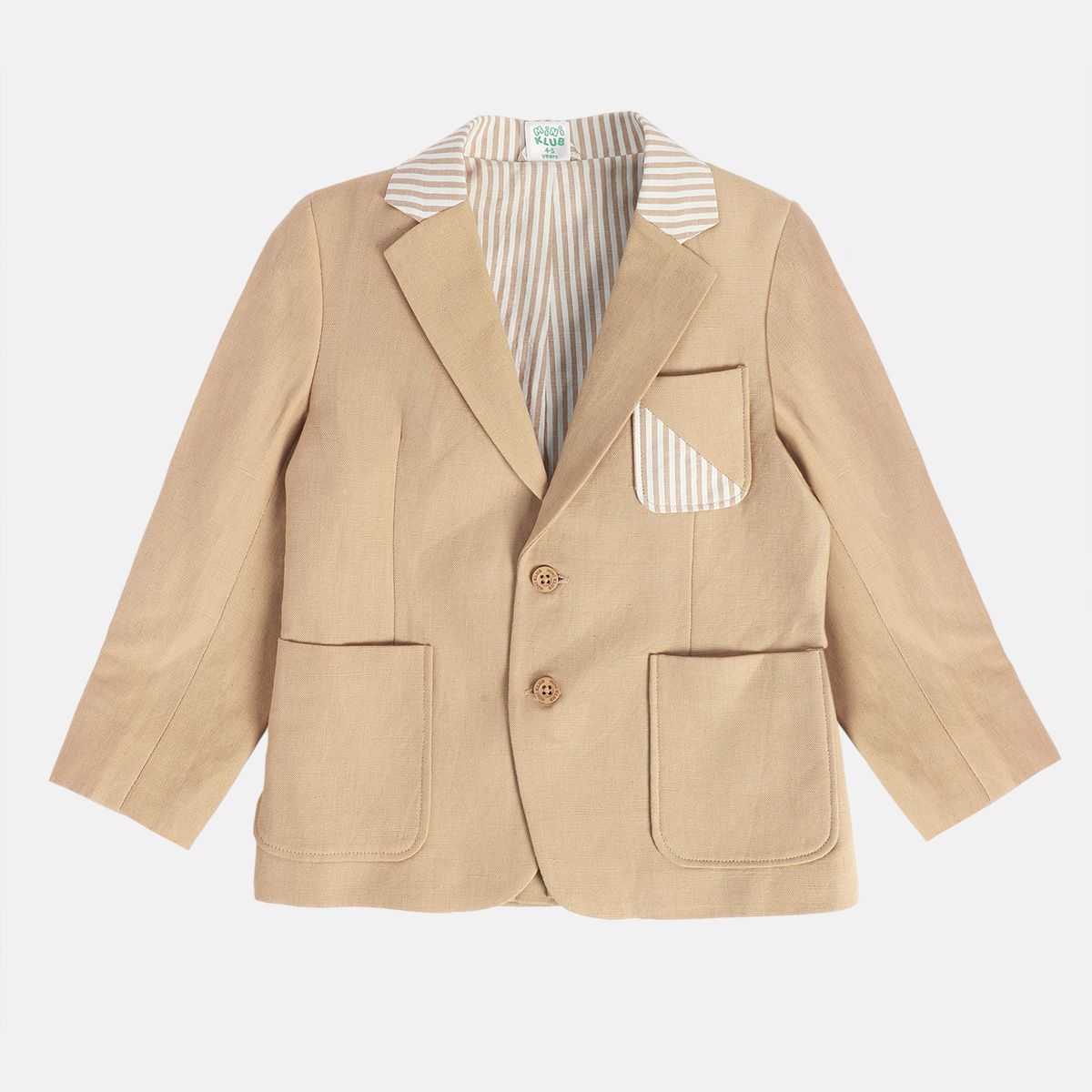 Boys Brown Pack Of 4 Coordinate Set