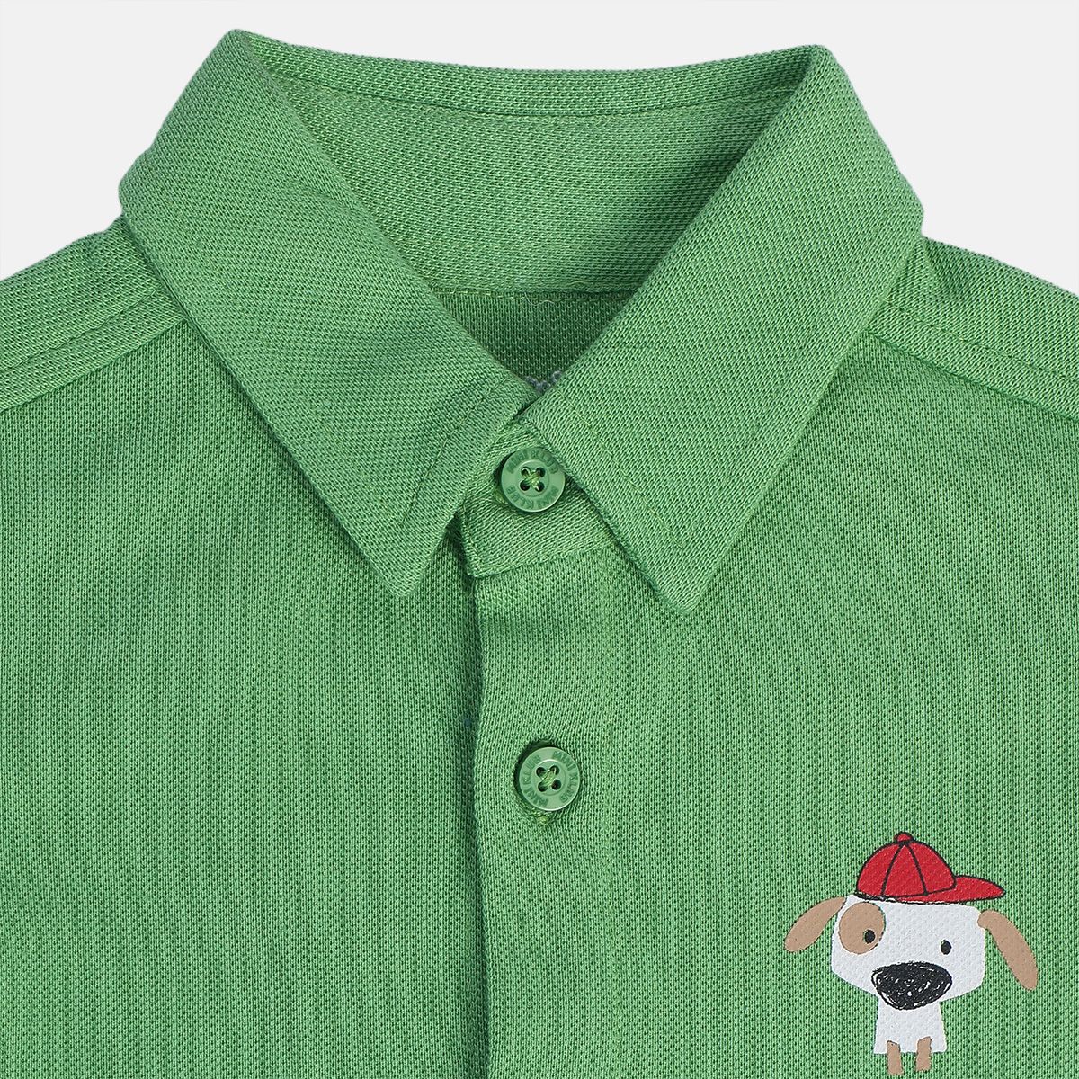 Boys Green Pack Of 1 Shirt
