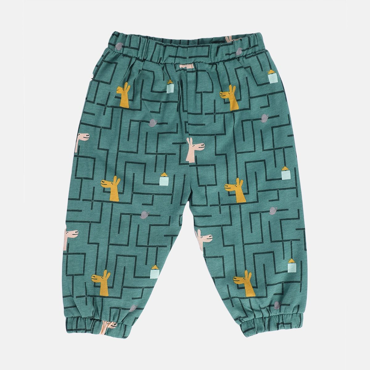 Boys Multicolor Pack Of 2 Knit Bottom