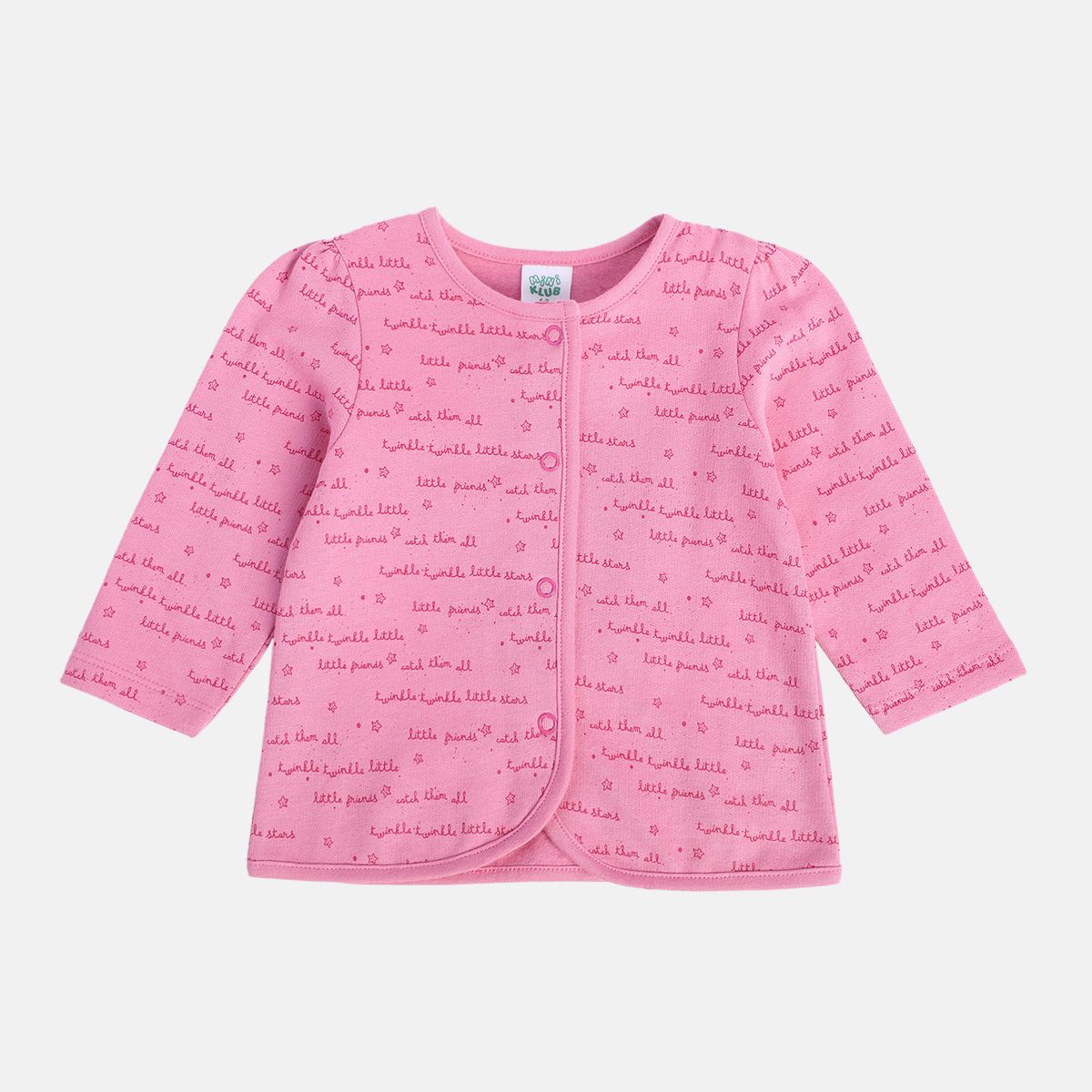 Girls Multicolor Pack Of 3 Front Open Vest