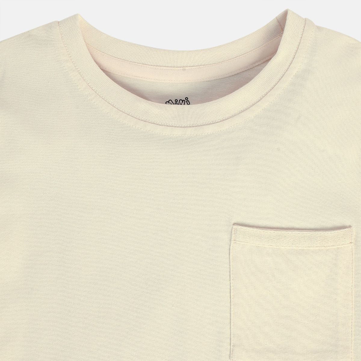 Boys Beige Knit T-Shirt