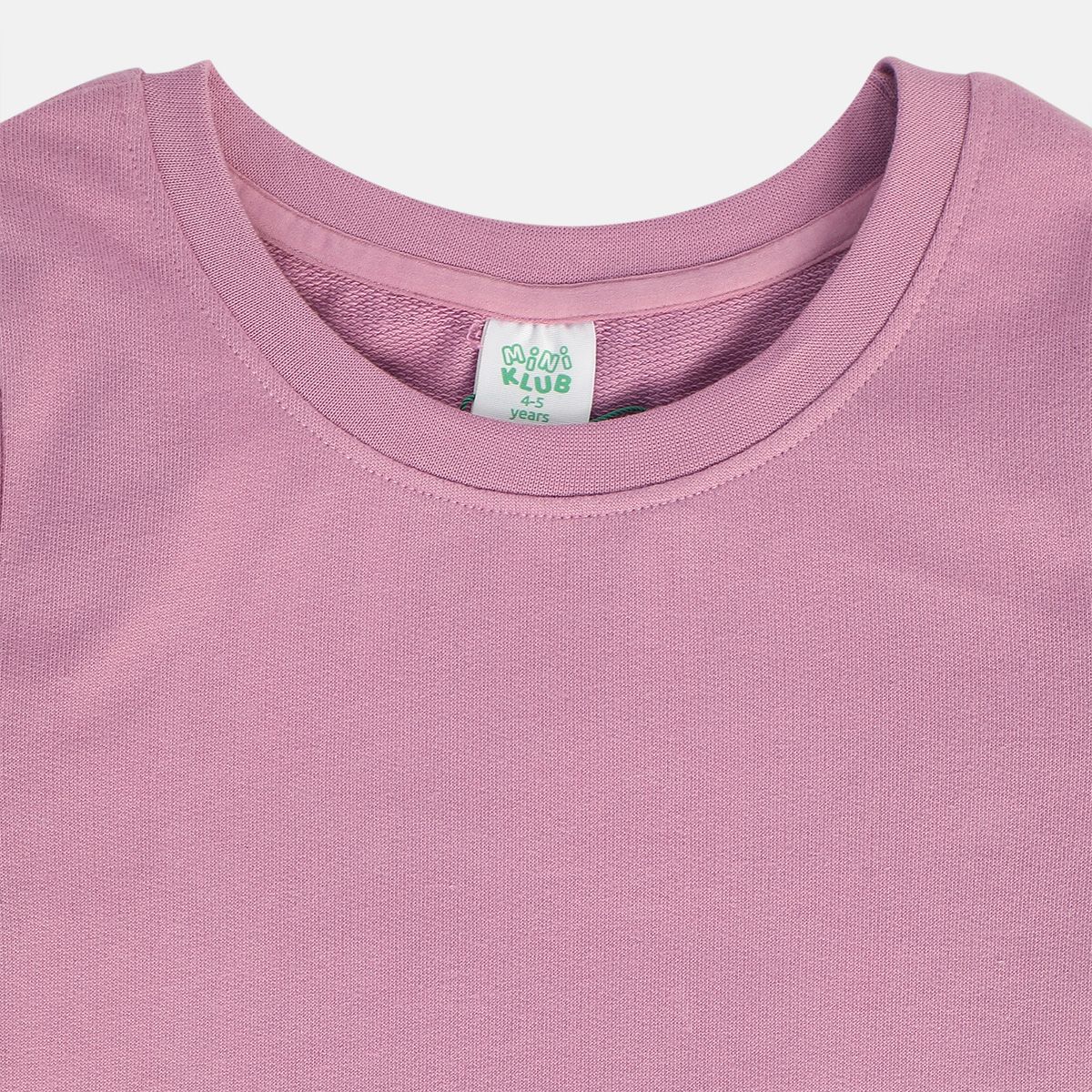 Girls Purple Sweat Shirt