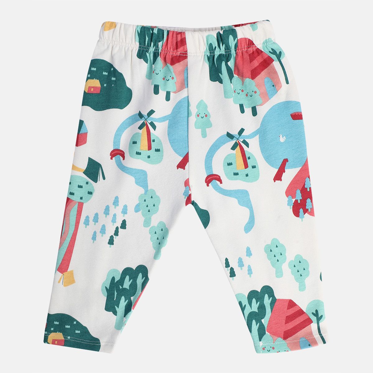 Girls Multicolor Pack Of 3 Legging