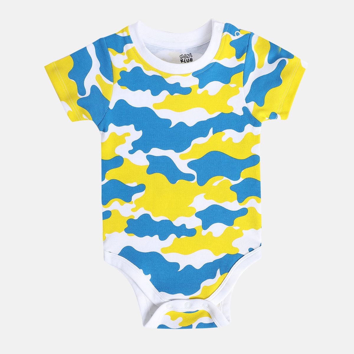 Boys Multicolor Pack Of 3 Body Suit