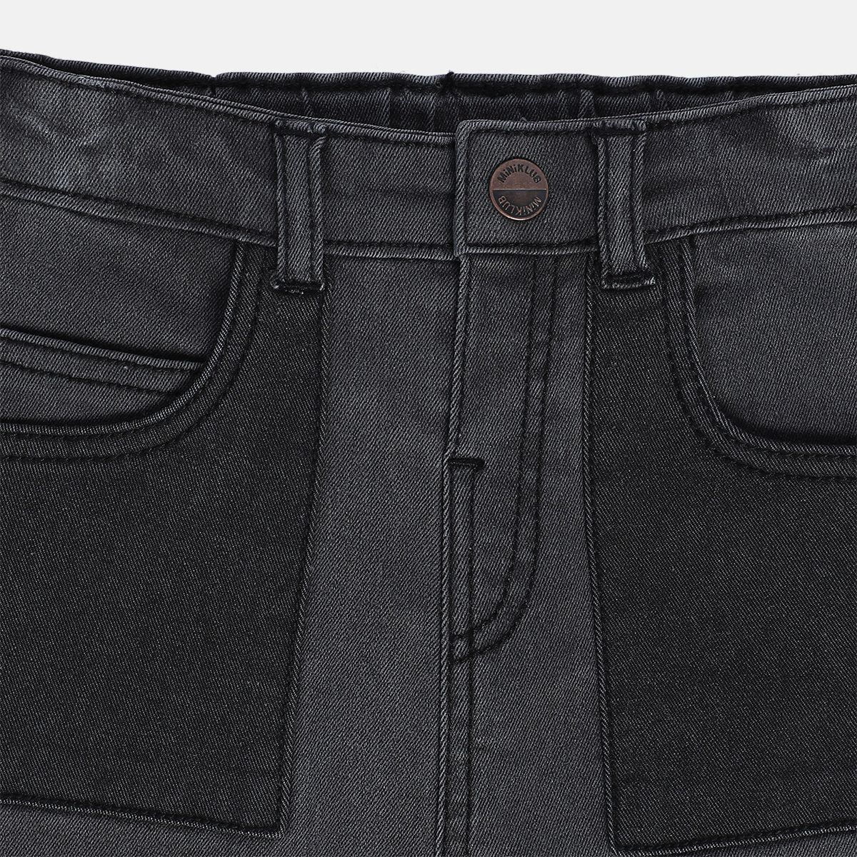 Boys Grey Pack Of 1 Denim Pant