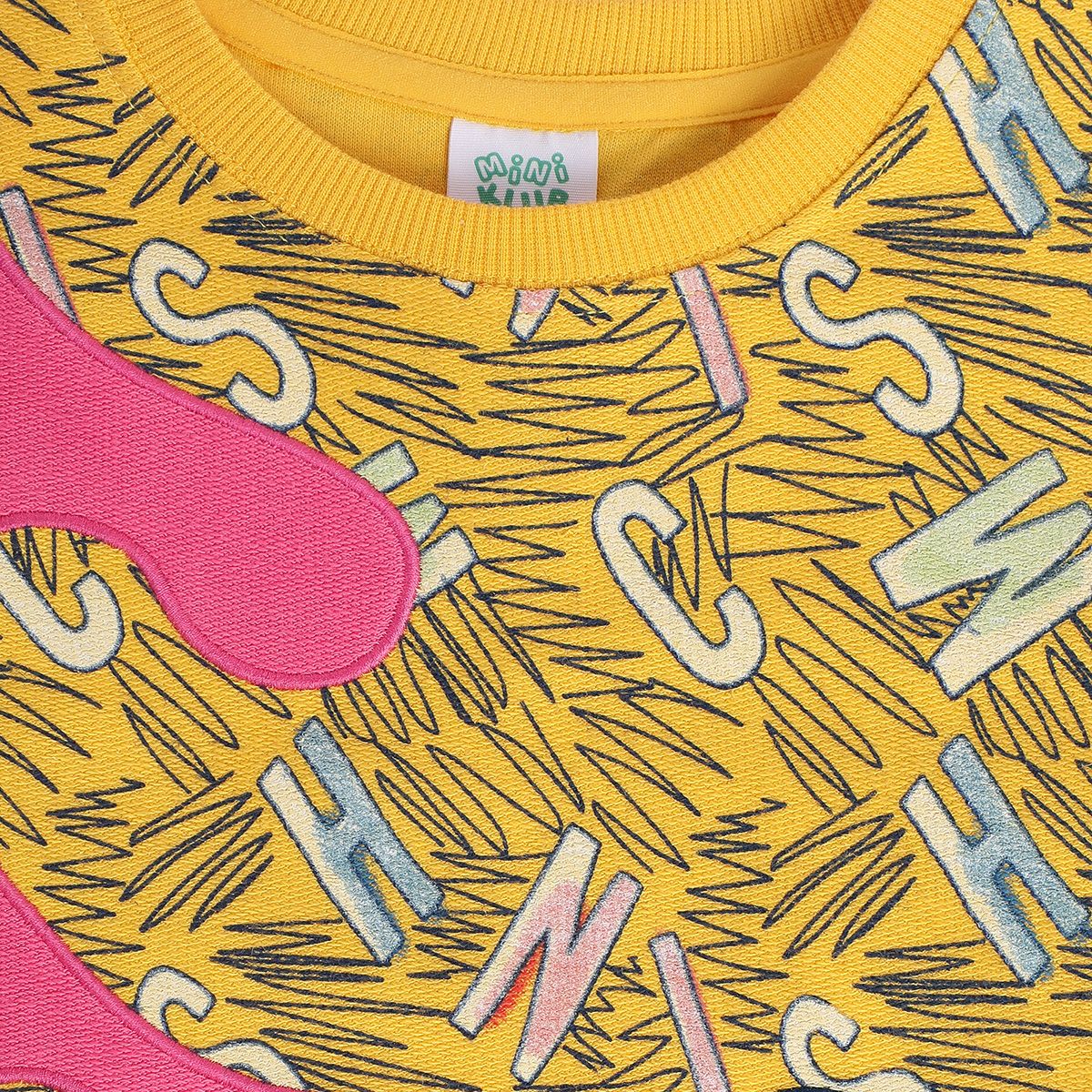 Girls Yellow Sweat Shirt