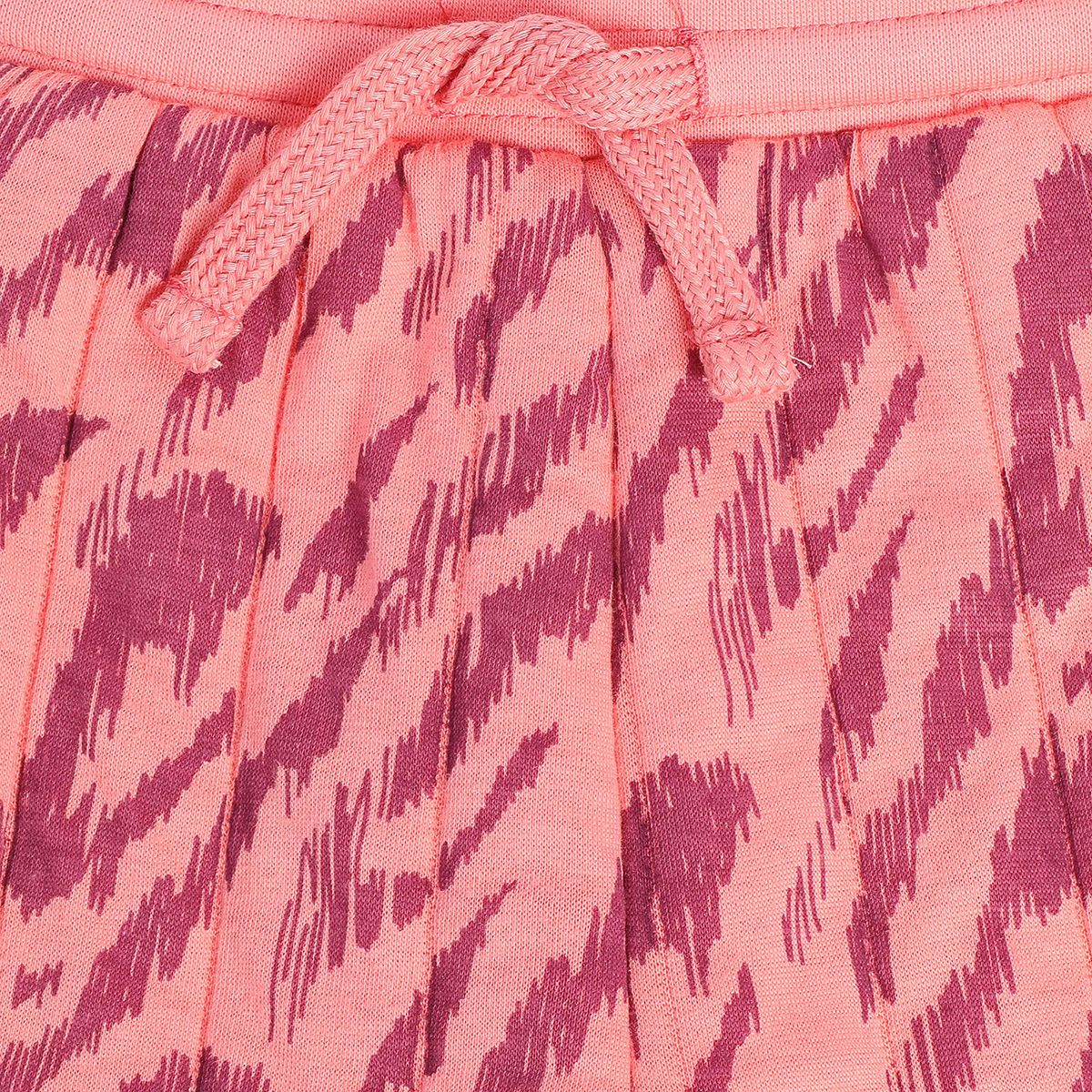 Girls Orange Knit Bottom