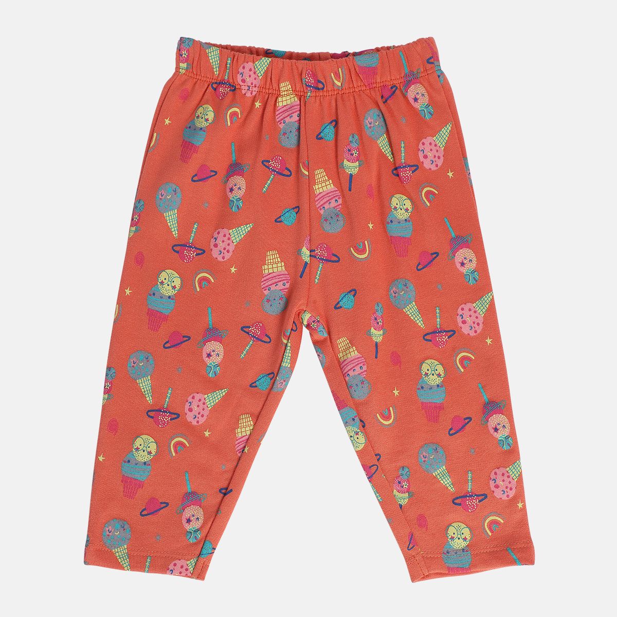 Girls Multicolor Pack Of 3 Legging