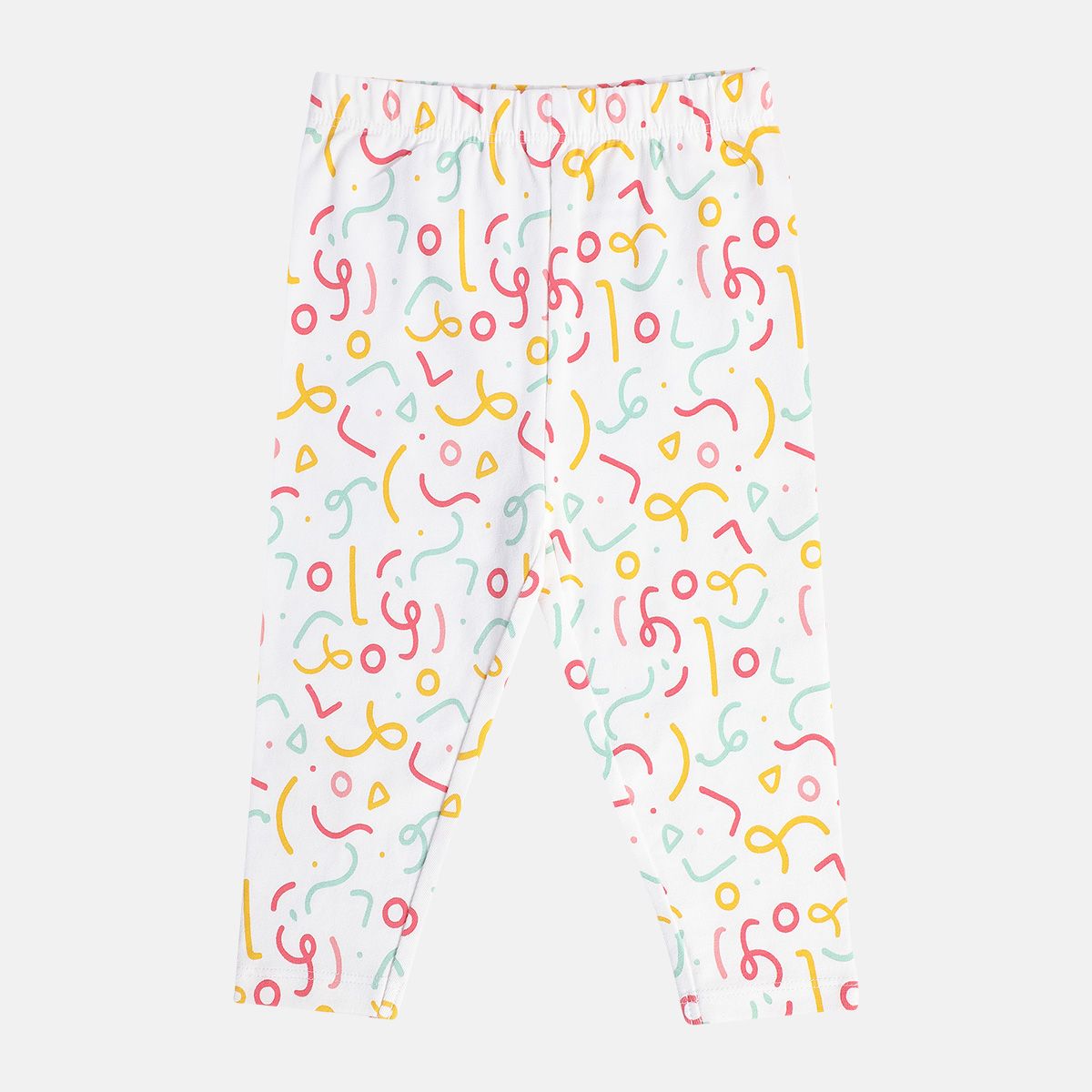 Girls Multicolor Pack Of 3 Legging