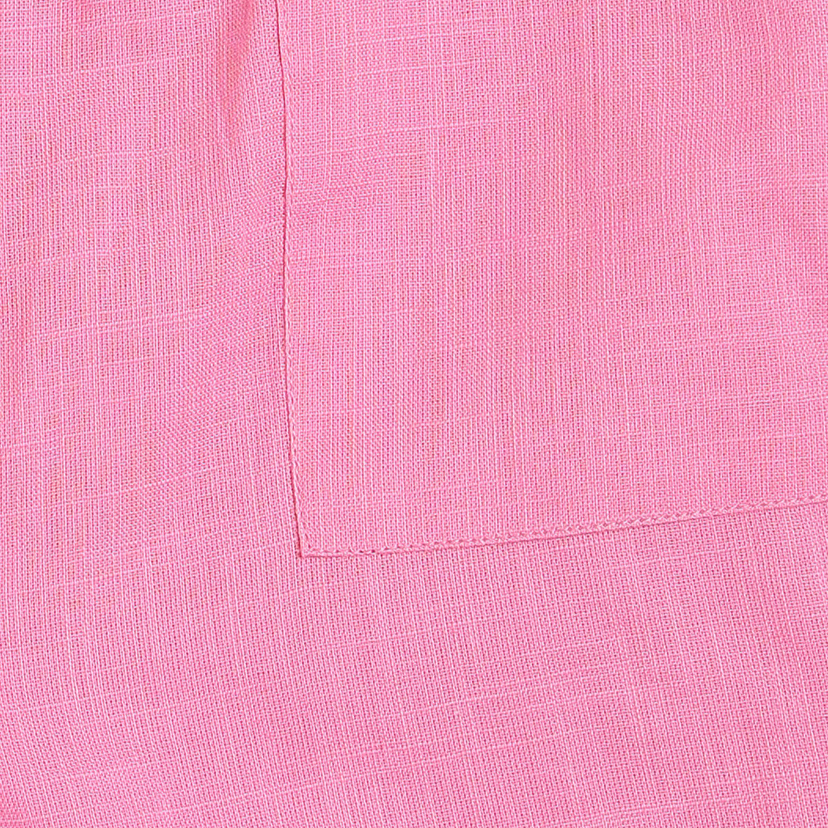 Girls Pink Thigh Length Shorts