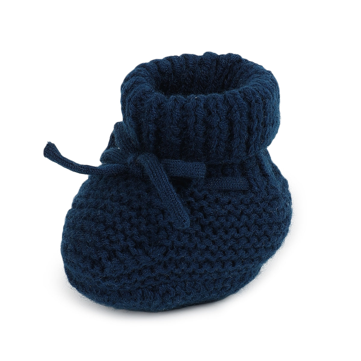 Baby Boy Booties, Navy Blue