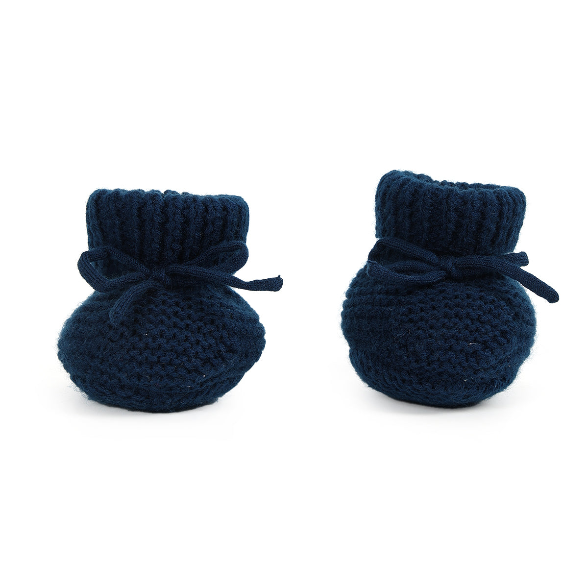 Baby Boy Booties, Navy Blue