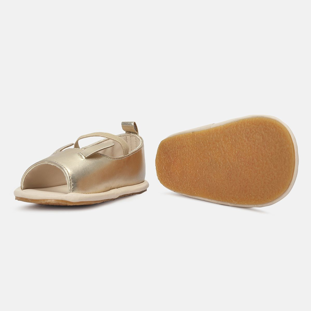 Girls Gold Ballerinass