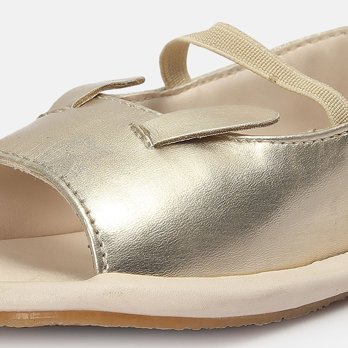 Girls Gold Ballerinass