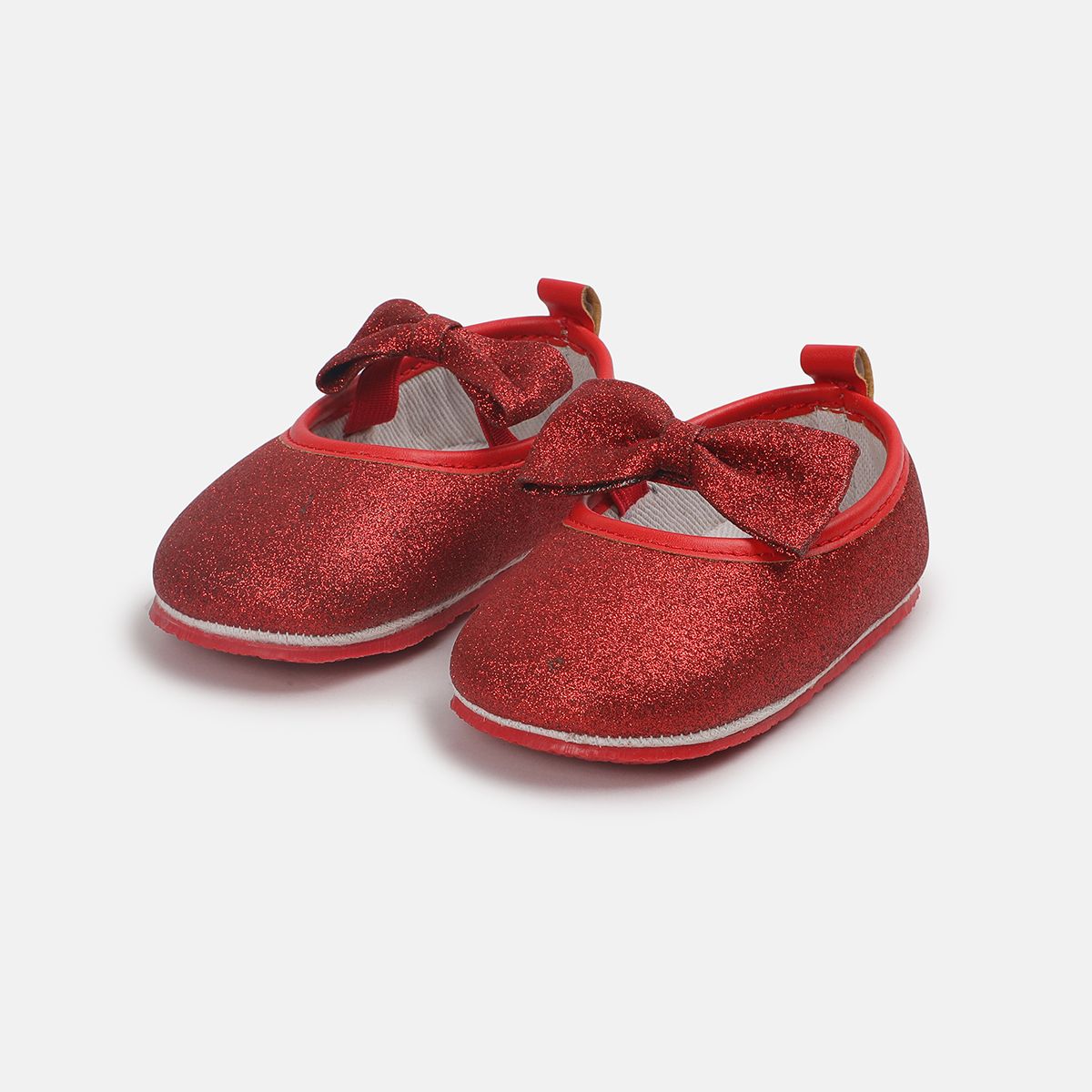 Girls Red Ballerinas