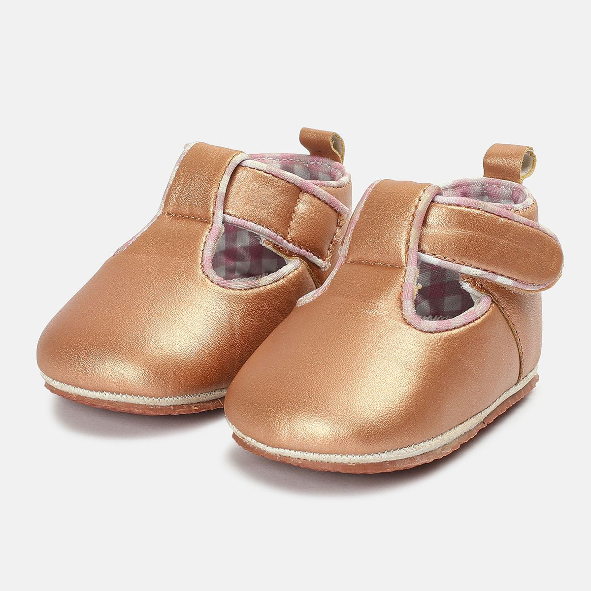 Miniklub Baby Pink Color Pair of Soft Sole Boots
