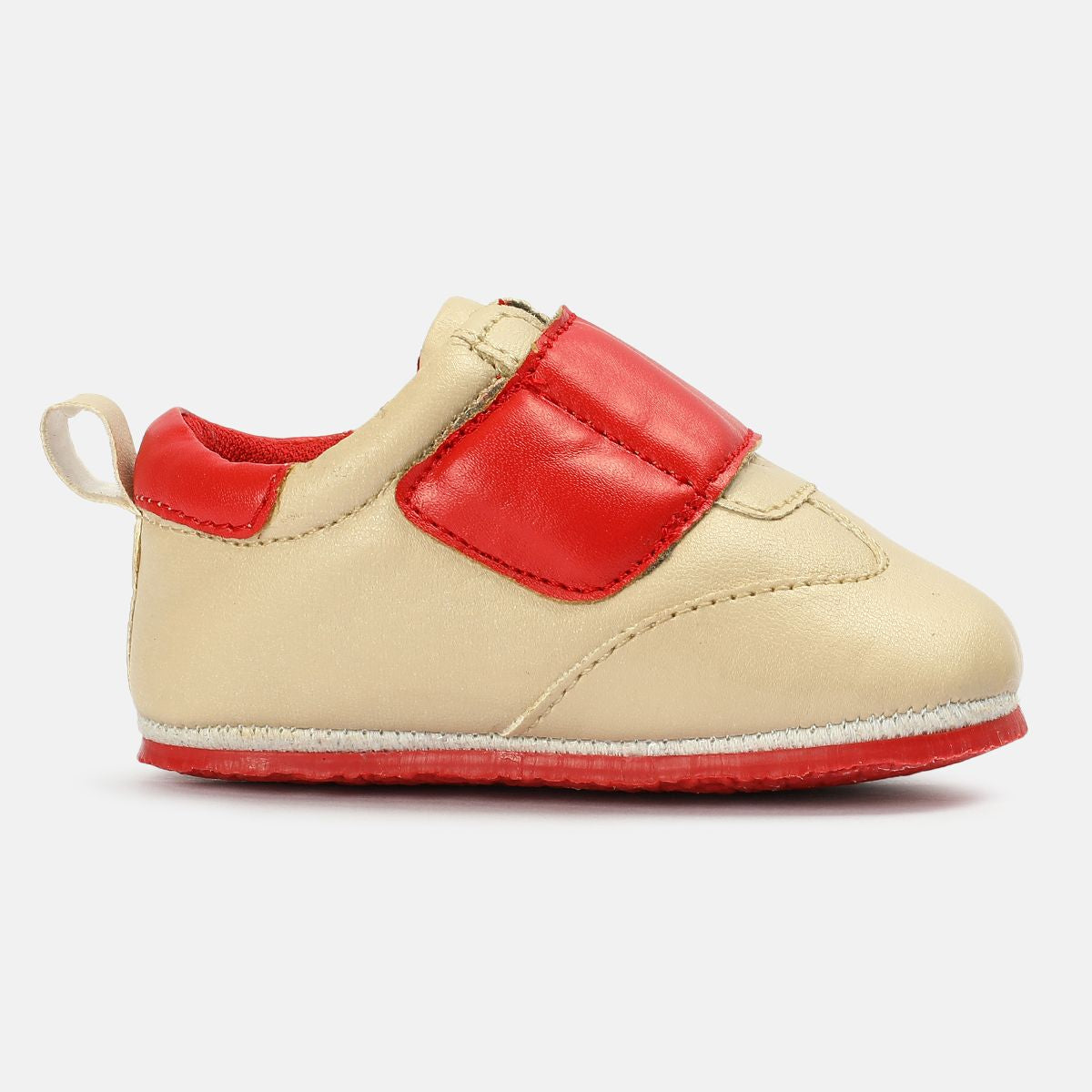 Miniklub Baby Cream Color Pair of Soft Sole Shoes