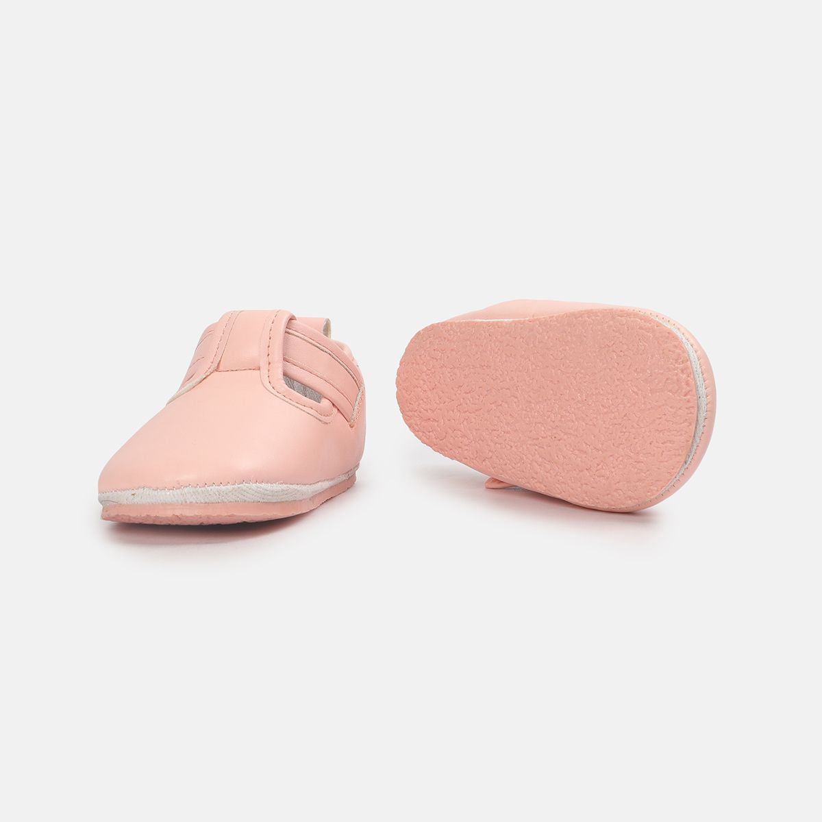 Girls Off White Ballerinas