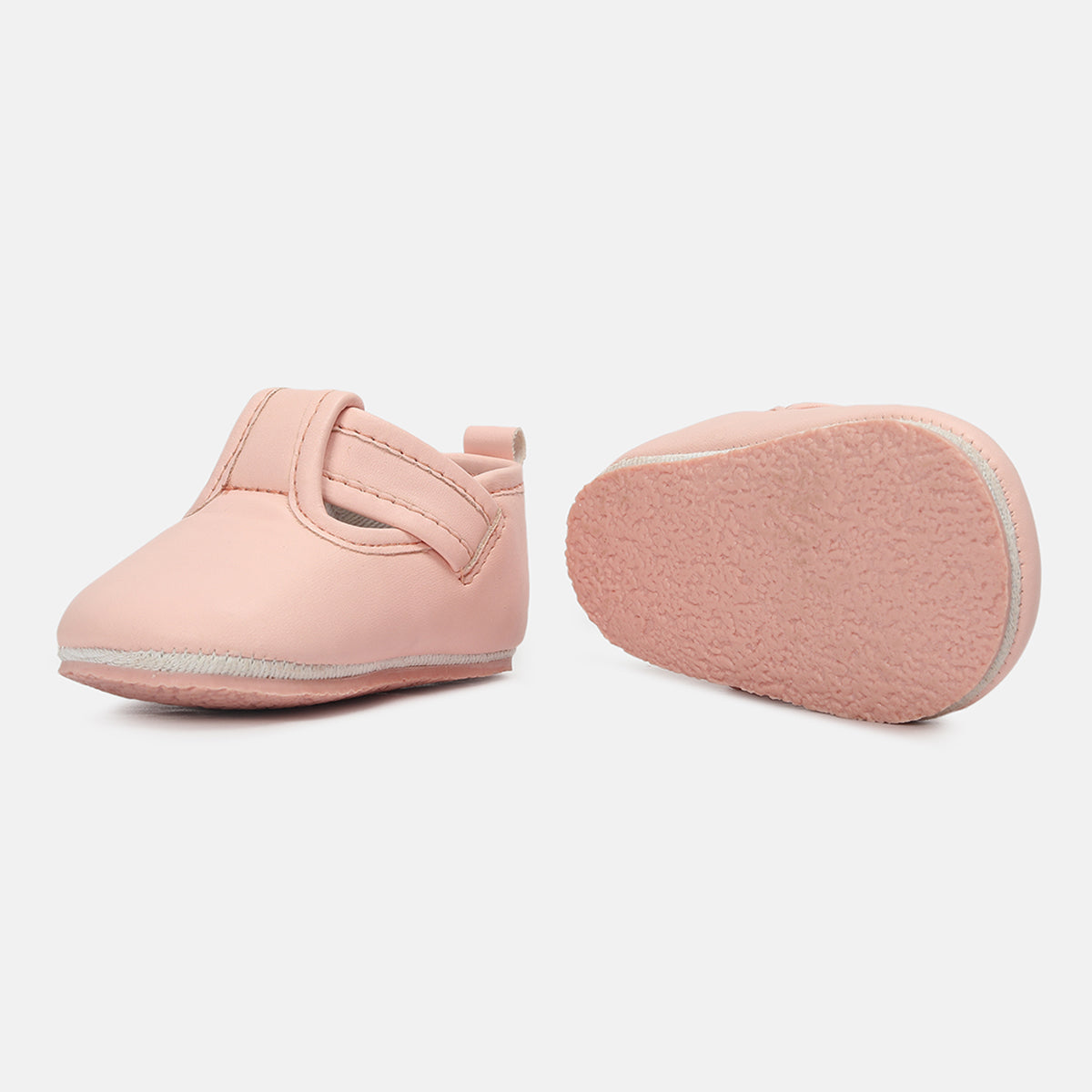 Girls Off White Ballerinas