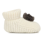 Baby Unisex Booties, White