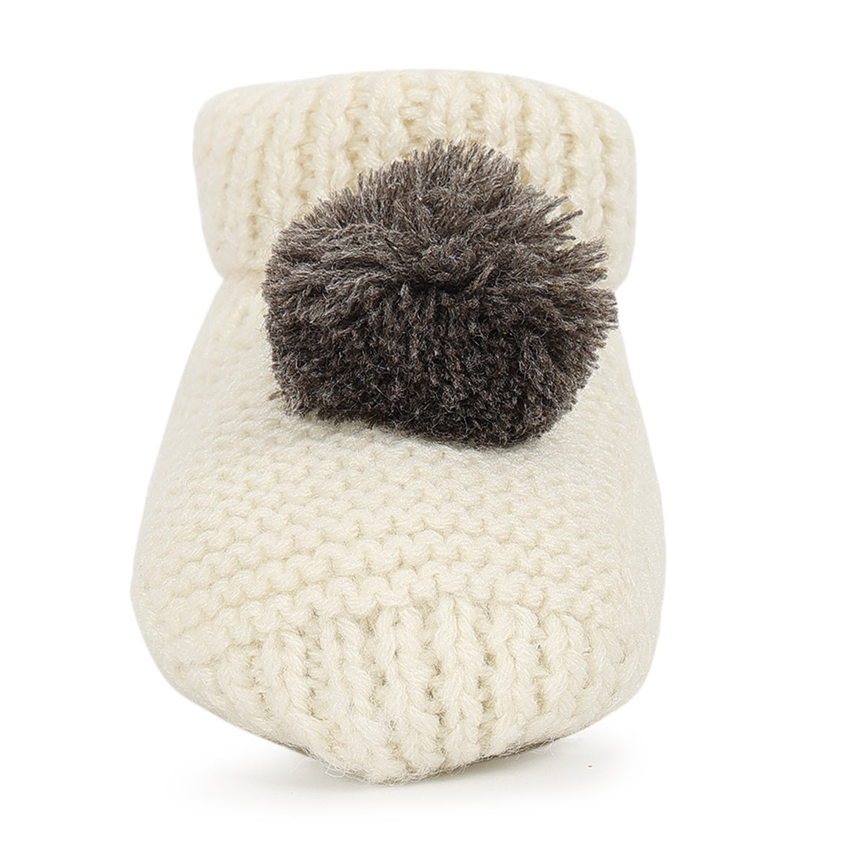 Baby Unisex Booties, White