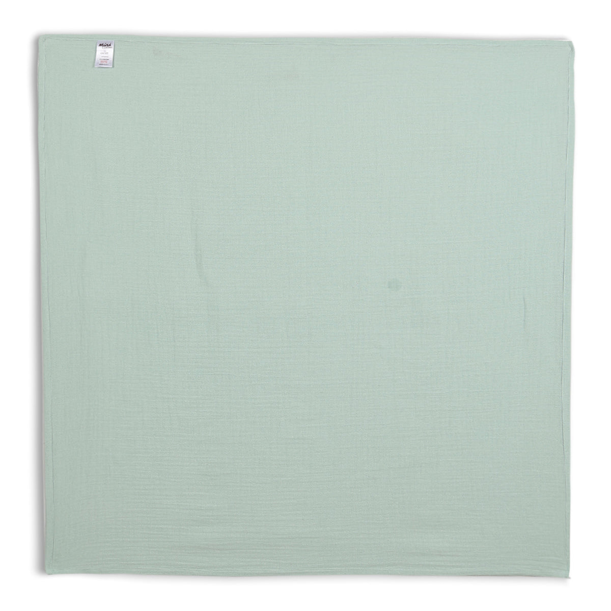 Baby Unisex Pack of 2 Solid & Animal Printed Muslins, Multicolour