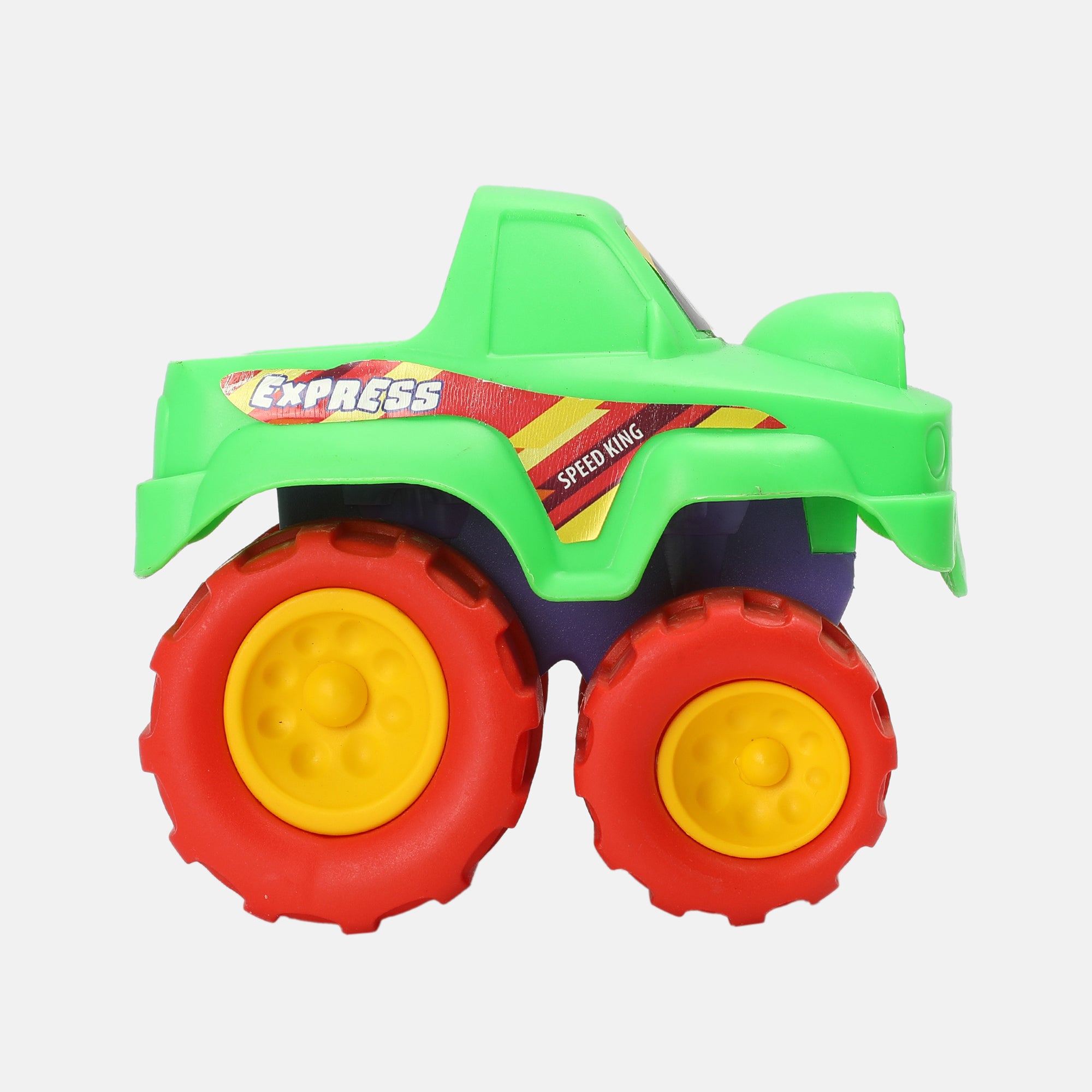 Mini Monster Free Wheel Car Green