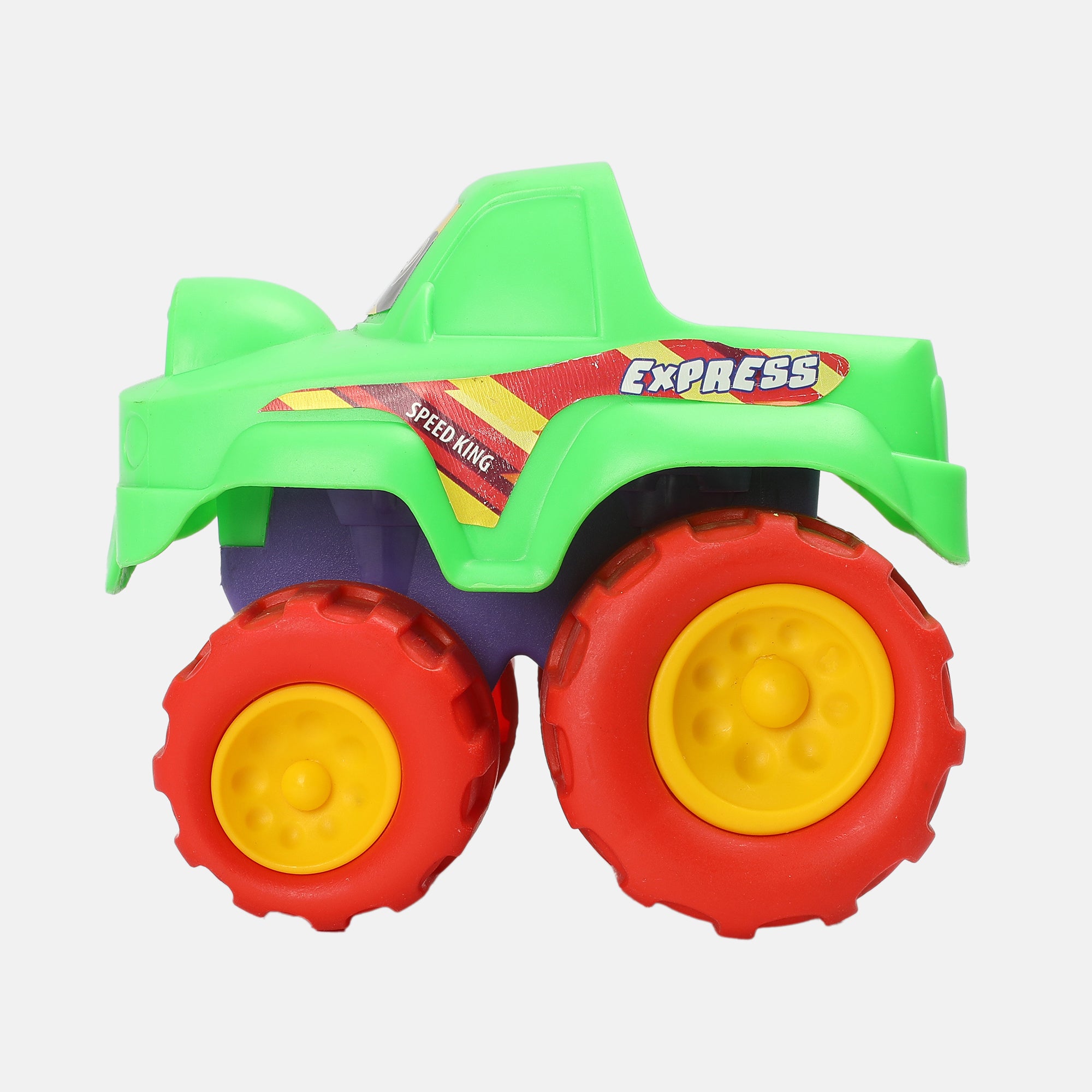 Mini Monster Free Wheel Car Green