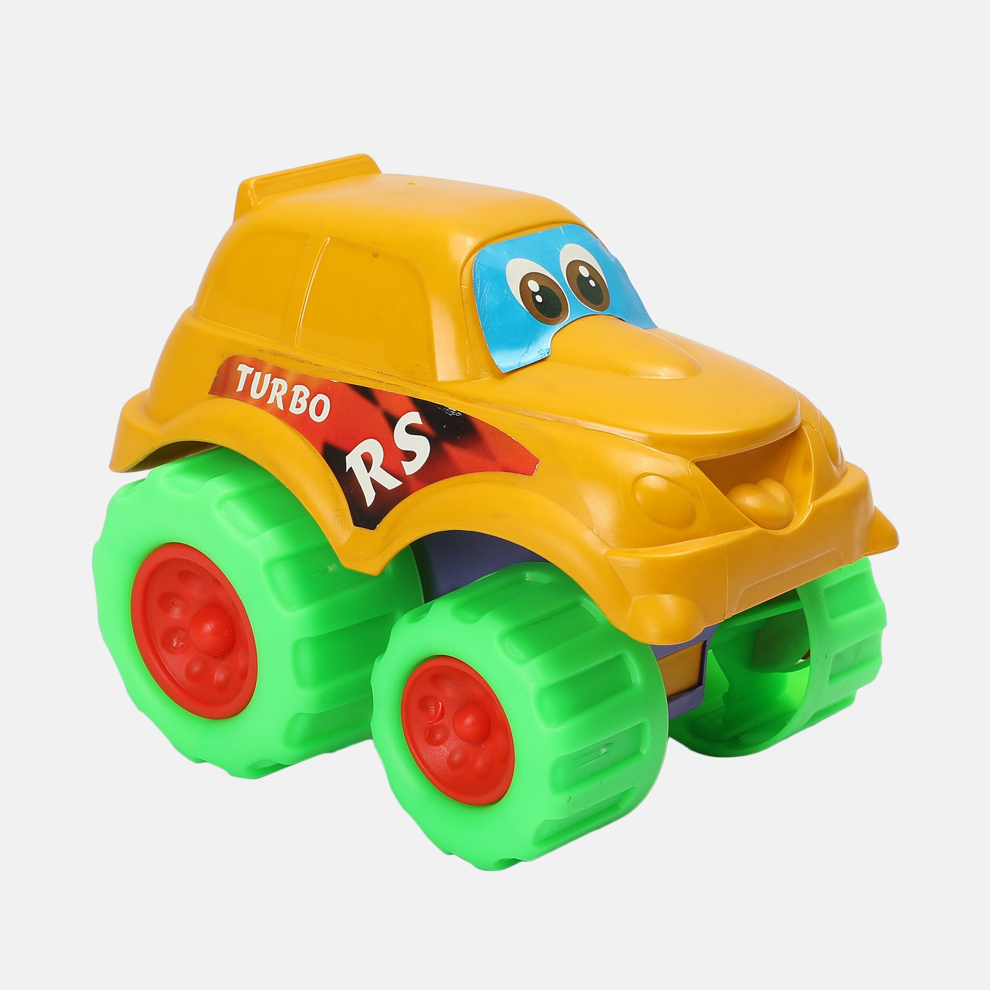 Mini Monster Free Wheel Car Yellow