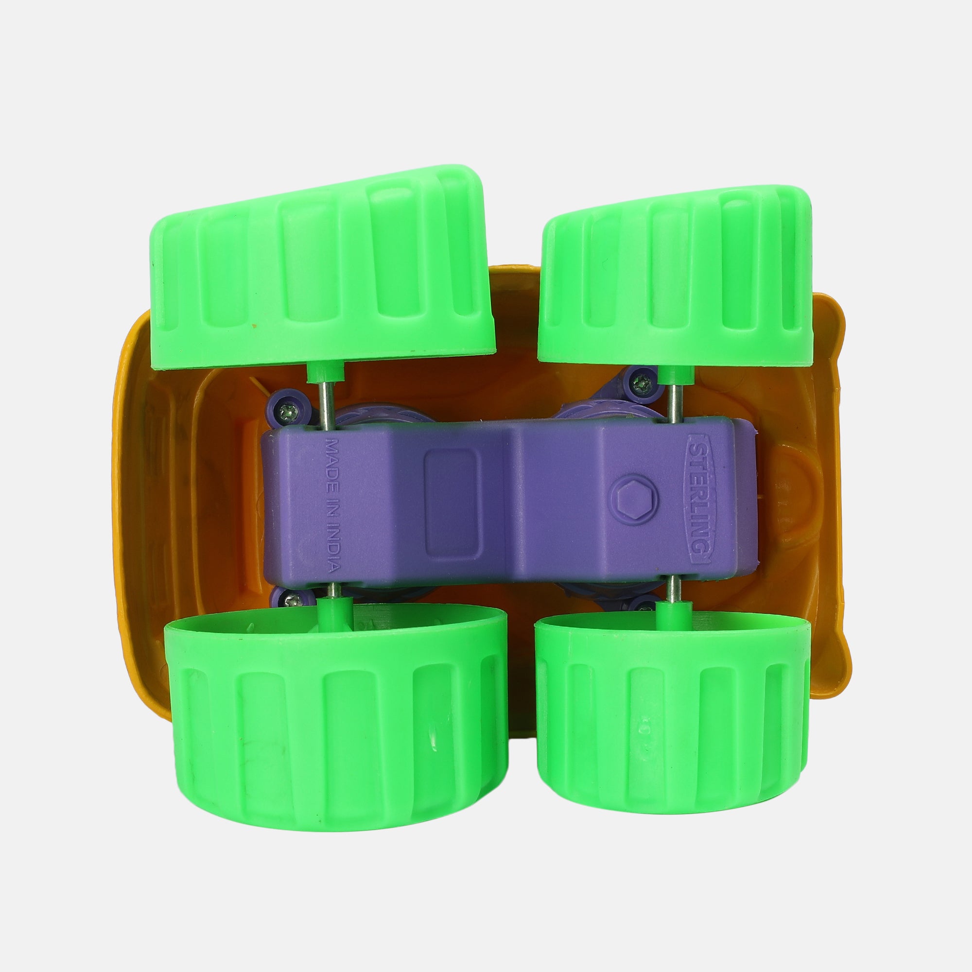 Mini Monster Free Wheel Car Yellow