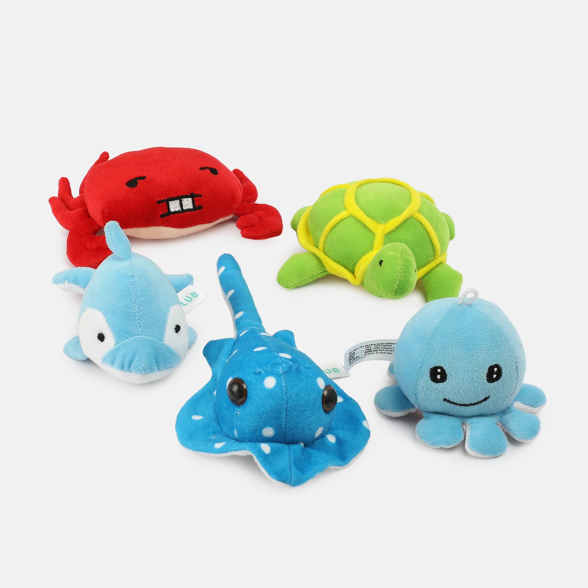 Soft Toy  Pack - Marine Animals