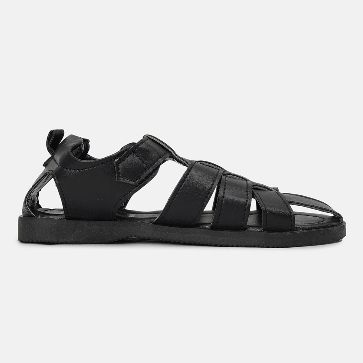 Boys Black Sandals