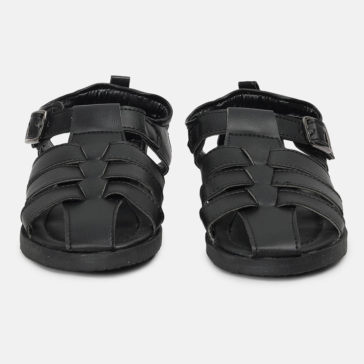 Boys Black Sandals