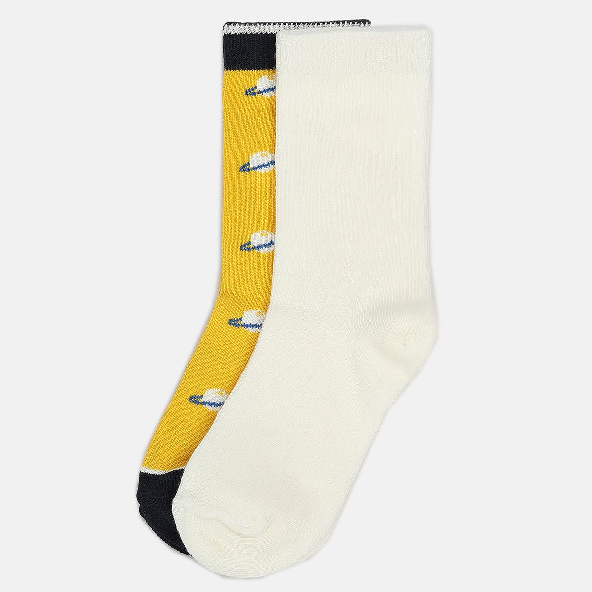 Boys Yellow/White Socks