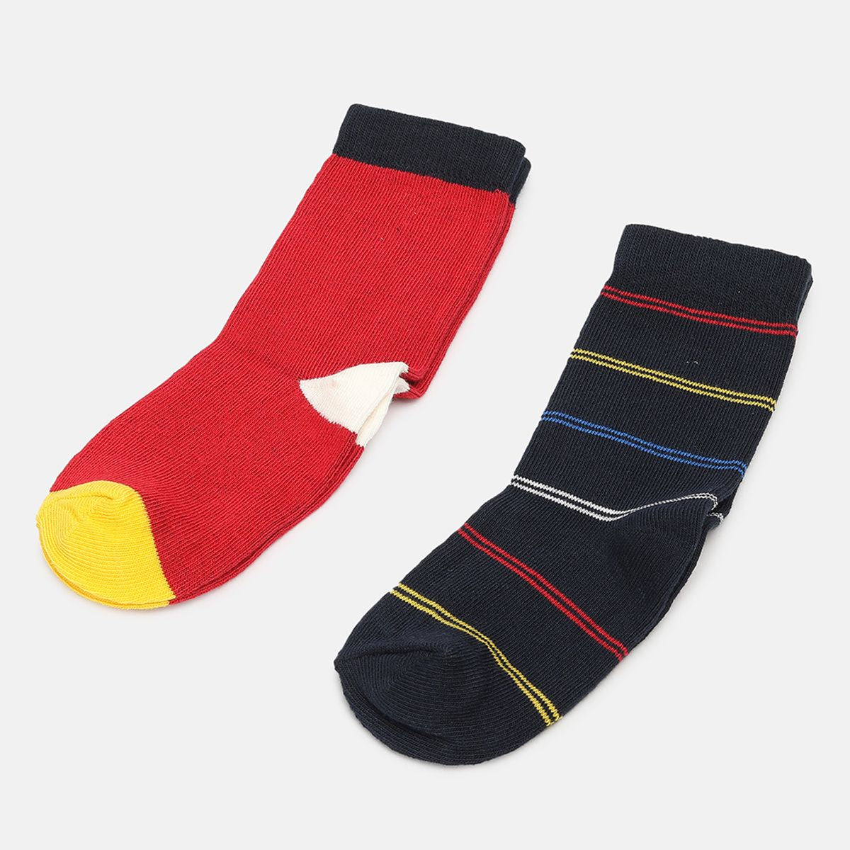 Boys Red/Navy Socks